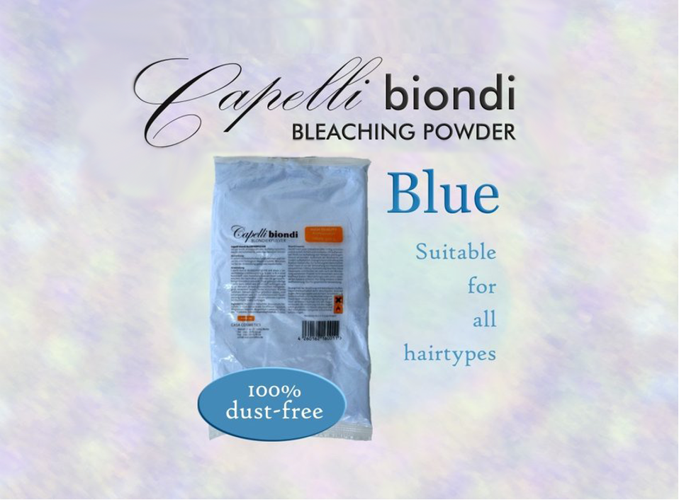 Capelli Biondi Blondierpulver blau